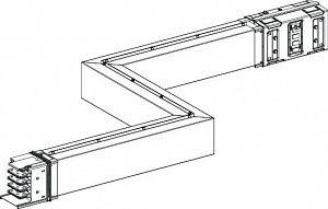Z-образная угловая секция на заказ 630а Schneider Electric. Вид 1