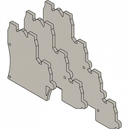 ENT  Изолятор FED5.C4.ADO Торц. для D1/5.C4.. TYCO. Вид 1