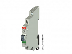 E217-16-10D220 Кнопка зеленая с подсветкой 115-250В AC, 16А 1НО ABB. Вид 1