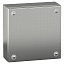 Клеммная коробка цельнометаллическая IP66 sbx 300x300x120 нержавеющая сталь Schneider Electric. Вид 1.