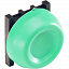 KP6-40G Кнопка c зеленым резиновым колпачком с монтажной колодкой IP66 ABB. Вид 1.