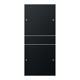 KNX Комплект клавиш, 2 шт. (1+1) (черный матовый) Gira. Вид 1