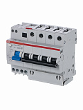 DS204 C40 AC30 Дифф. автомат 4-х полюсный, 40A, 30mA, тип АC, 6kA (хар-ка C) ABB
