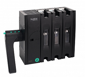 Выключатель-разъединитель 3-полюсный, 200A (боковая рук. слева) Systeme Electric. Вид 1