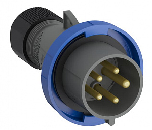 Вилка кабельная easy&safe 416ep9w, 16а, 3p+n+e, ip67, 9ч ABB. Вид 1