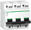 C120N 3P 63A Автоматический выключатель 3-полюсный, 63А, 10кА (хар-ка C) Schneider Electric. Вид 1.