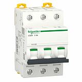 iC60H 3P 6А Автоматический выключатель 3-полюсный, 6А, 10кА (хар-ка C) Schneider Electric