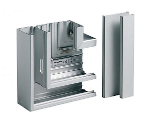 Inka-lsu161-2 72-угол плоск.вверх анод. Schneider Electric. Вид 1