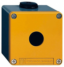 Кнопочный пост метал. 1 отв. 80х80 Schneider Electric. Вид 1