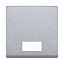 Клавиша 1-клавишного выключателя с индикатором (алюминий) Merten Schneider Electric. Вид 5.