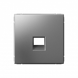 Накладка для информационных функций типа Keystone (сталь) ARTGALLERY Systeme Electric. Вид 1