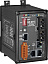 Индустриальный коммутатор: 3х10/100 Base-T Ethernet, 2х100 Base-FX (Single Mode) тип SC, Redundant Ring IP30 металлический корпус ICP DAS. Вид 1.