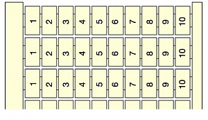 ENT  Маркировка RC1010 1X(1 A 80) , верт. TYCO. Вид 1