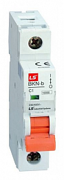 BKN-b Автоматический выключатель 1-полюсный, 10А, 10kА (хар-ка C) LSis. Вид 1