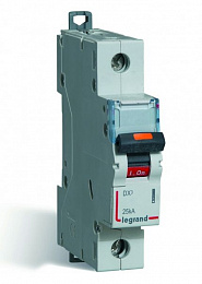 DX3 Автоматический выключатель 1-полюсный 20A 25kA (хар-ка C) Legrand. Вид 1