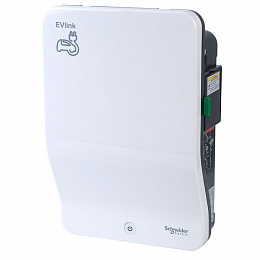 Компактная зарядная станция для электромобилей WALLBOX PLUS, T2S, 3ф, 22kW, УЗО тип В Schneider Electric. Вид 1