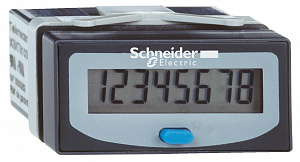 Счетчик моточасов 8 цифр жк-д батарейка Schneider Electric. Вид 1