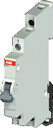 E211-25-20 Выключатель 2-поз. I-0 на DIN-рейку 25А 2НО 230/400В AC ABB. Вид 1
