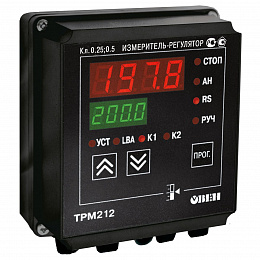 ТРМ212_Н.ТТ ПИД-регулятор для управления задвижками и трехходовыми клапанами с RS-485 ОВЕН. Вид 1