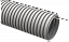 ПВХ d20 Труба гофрированная с зондом (1упак-100м) серый ИЭК. Вид 1.