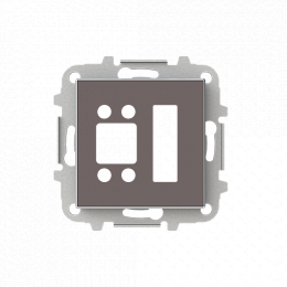 8540.5 TP Накладка терморегулятора 8140.5, SKY, Тауп ABB. Вид 1