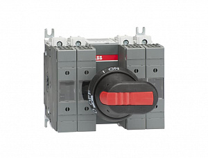 Рубильник OS63GD22FP с ручкой под предохранители DIN-000 ABB. Вид 1