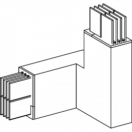 секция угловая Schneider Electric. Вид 1