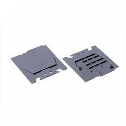 SCF6 Разделитель-торцевой изолятор для клеммников MA2.5, M4, M6, M10 под крышку CPM, серый TYCO. Вид 1