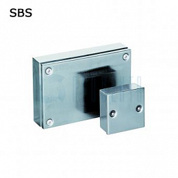 Коробка распределительная из нержавеющей стали, с монтажной панелью, 200х300х80мм, IP66 Провенто. Вид 1