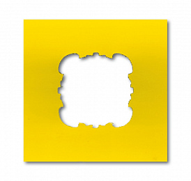 239-0-0061 Накладка перфорированная 45мм, цвет желтый ABB. Вид 1