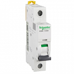 iC65N 1P 63А Автоматический выключатель 1-полюсный, 63А, 6кА (хар-ка B) Schneider Electric. Вид 1
