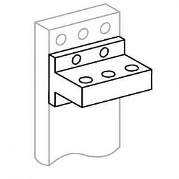 Доп.набор на ребро перед.п.стац.nw08/16 4p Schneider Electric. Вид 1