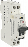 B06S Диф. автомат 1P+NP, 6А, 30mA, 6kA, тип AC (хар-ка C) ИЭК