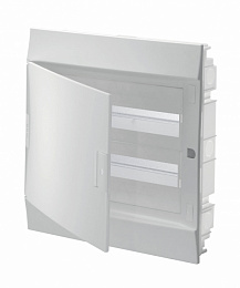 Бокс встраиваемый на 36 мод. непрозрачная дверь (с клемм.) 2 ряда 430х435х108 Mistral41 ABB. Вид 1