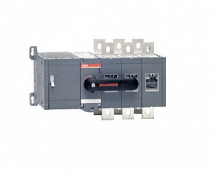 Реверсивный рубильник OTM630E4CM110V до 630А 4-полюсный с моторным приводом 110В AC/DC ABB. Вид 1