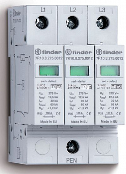 Устройства защиты от импульсных перенапряжений Finder