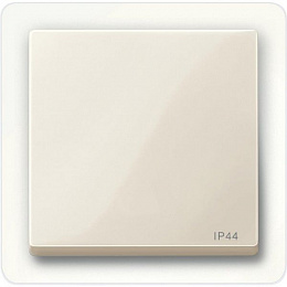 Клавиша одинарная IP44, sm (бежевый) Merten Schneider Electric. Вид 1
