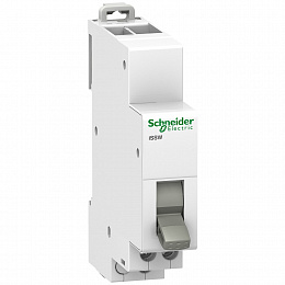 iSSW Переключатель 3-поз. I-0-II на DIN-рейку 20А 1ПК 250В AC Schneider Electric. Вид 1