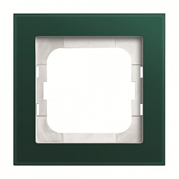 1721-226 Рамка 1-постовая (стекло авокадо) Axcent ABB. Вид 1