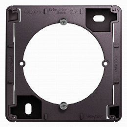 Коробка для наружного монтажа (сиреневый туман) Glossa Systeme Electric. Вид 1