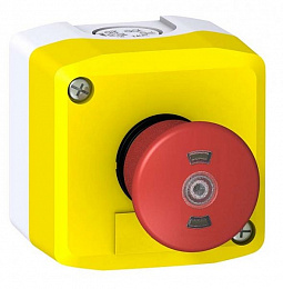 Пост кнопочный аварийн.ост. кр.кнопка xalfkt6445m11 Schneider Electric. Вид 1