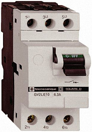 Автомат с электормагнитным расц. для запуска двигателей 0,63А Schneider Electric. Вид 1
