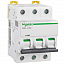 iC65N 3P 20А Автоматический выключатель 3-полюсный, 20А, 6кА (хар-ка B) Schneider Electric. Вид 1.