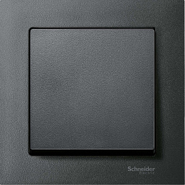 Рамка 1-постовая, sm (антрацит) Merten M-Pure Schneider Electric. Вид 1