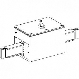 Секция разъедин. с выкл. нагр. nw, 3l+n+pe, cu, 3200а Schneider Electric. Вид 1