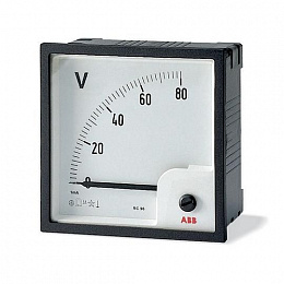 VLM-2-25/96 Вольтметр пост.тока прям.вкл.  ABB. Вид 1