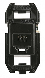 Разъём телекоммуникационный на 8 контактов, тип rj45, категория 3 ABB. Вид 1