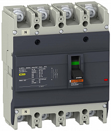 Авт. выкл. ezc250 36 ка/415в 4п4т 63 a Schneider Electric. Вид 1