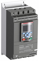 PSTX105-600-70 Софтстартер 55кВт 400В 106A (90кВт 400В 181A внутри треугольника) с функцией защиты двигателя ABB. Вид 1