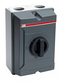 LBAS345 TPN Выключатель 3-х полюсный 45А в боксе IP65 ABB. Вид 1